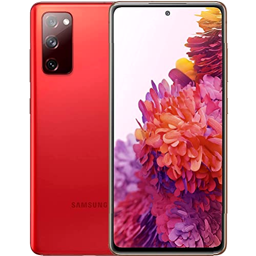 Samsung Smartphone Galaxy S20 FE con Pantalla Infinity-O FHD+ de 6,5 Pulgadas, 6 GB de RAM y 128 GB de Memoria Interna Ampliable, Batería de 4500 mAh y Carga rápida Rojo (Version ES)