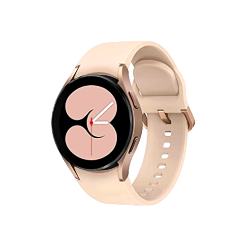 SAMSUNG Galaxy Watch4 BT, Reloj Inteligente Redondo Bluetooth, Wear OS, Bisel Giratorio, Reloj de Fitness, rastreador de Fitness, 40 mm, Oro Rosa