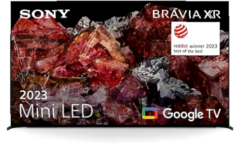 Sony Bravia XR-75X95L, 75 Pulgadas, TV Mini LED 4K HDR, Smart Google TV, Funciones Eco, Óptimo para PlayStation5, Bravia Core, Marco de Aluminio