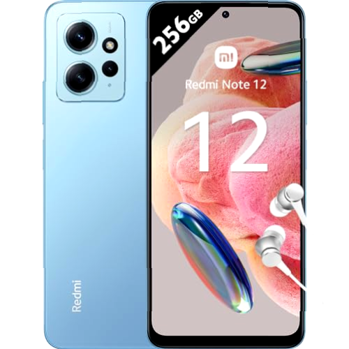 Xiaomi Redmi Note 12 4G - Smartphone de 8+256 GB, Pantalla de 6.67