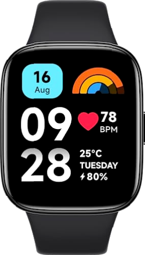 Xiaomi Redmi Watch 3 Active - Llamadas Bluetooth, Pantalla LCD de 1,83”, Monitor de frecuencia cardíaca, 100 Modos Deportivos, hasta 12 días de autonomía, Negro (Versión ES + 3 años de garantía)